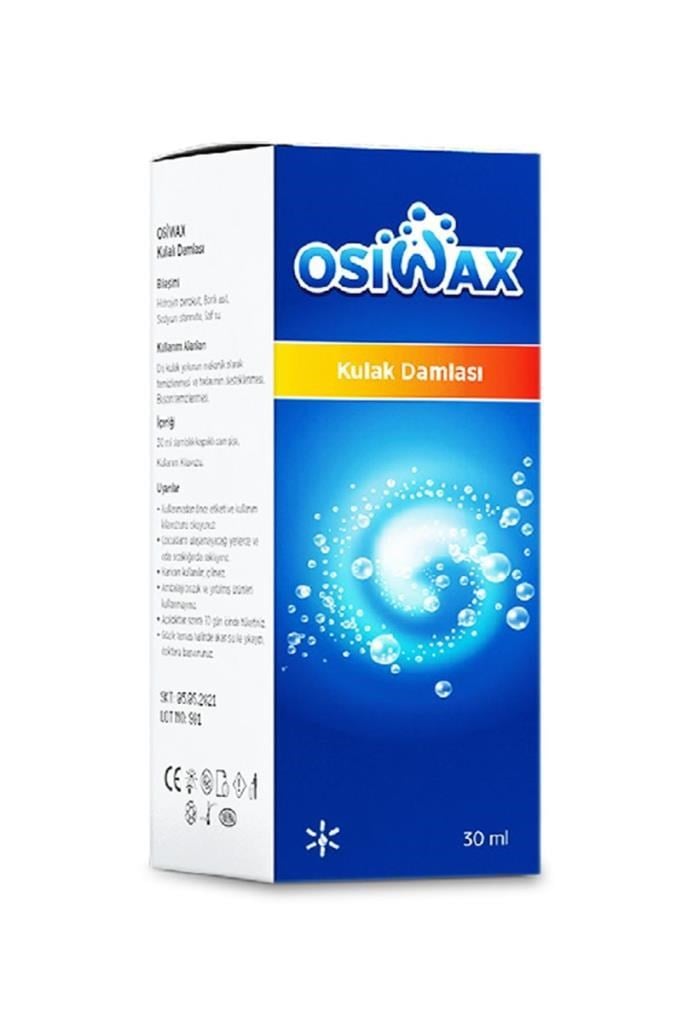Osiwax Kulak Damlası 30 ml Kulak TemizliğiOsiwax Kulak Damlası 30 mlOsiwax