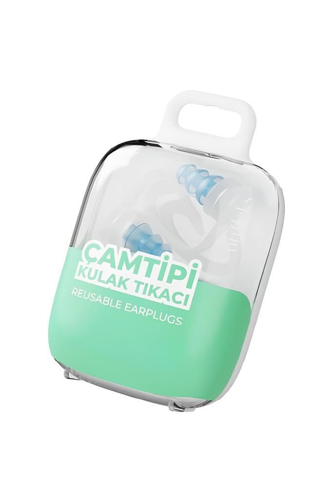 Otifleks Cam Tipi Kulak Tıkacı 2'li İpli Small Otifleks Çam Tipi Kulak Tıkacı 2Li İpli (Small)Otifleks