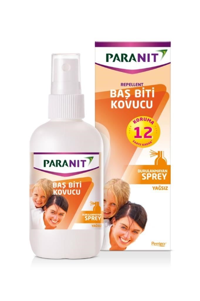 Paranit Baş Biti Kovucu Yağsız Sprey 100 ML Paranit Baş Biti Kovucu Yağsız Sprey 100 mlParanit