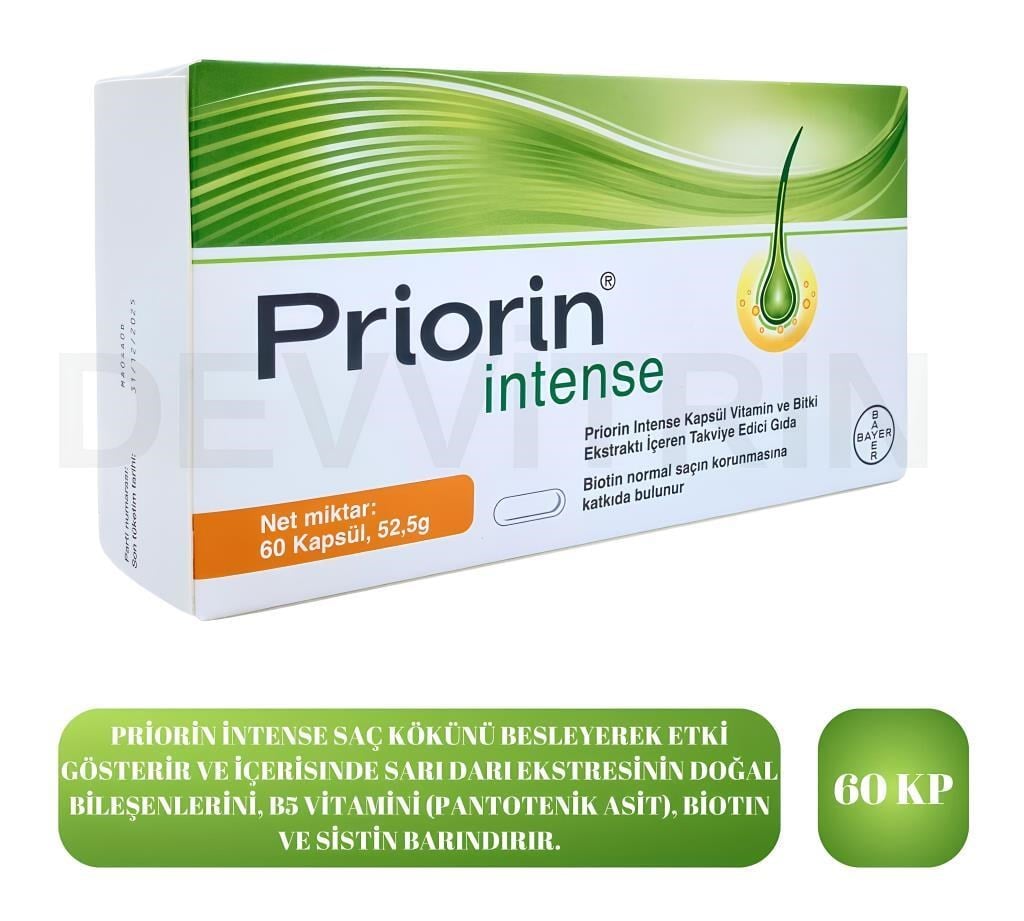 Priorin İntense 60 KapsülPriorin İntense 60 KapsülPriorin