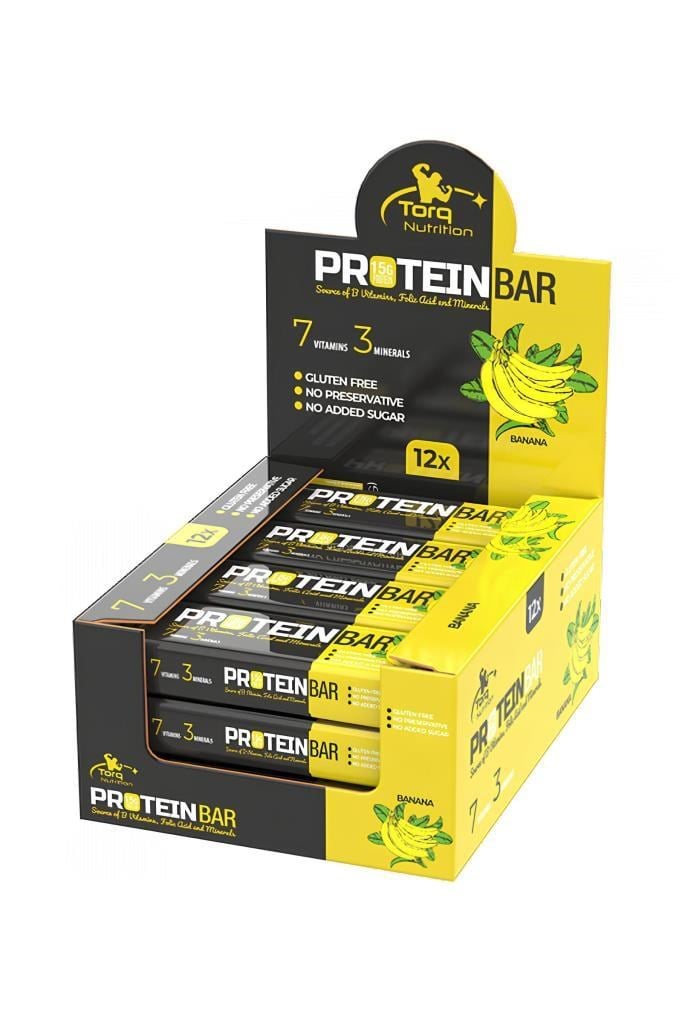 Protein Bar Muz 50 Gr - 12 Adet (Avantajlı Paket)Protein Bar Muz 50 Gr - 12 AdetTorq Nutrition