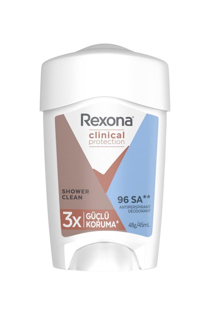Rexona Clinical Protection 45 ml Krem Deodorant Rexona Clinical Protection Krem Deodorant Shower Clean 45 mlRexona