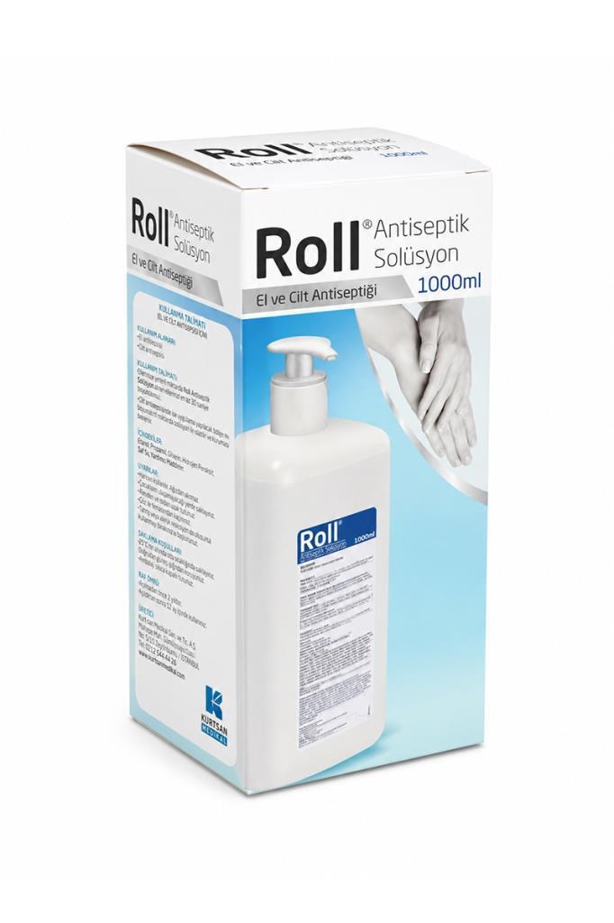 Roll Antiseptik Solüsyon 1 lt El DezenfektanıRoll