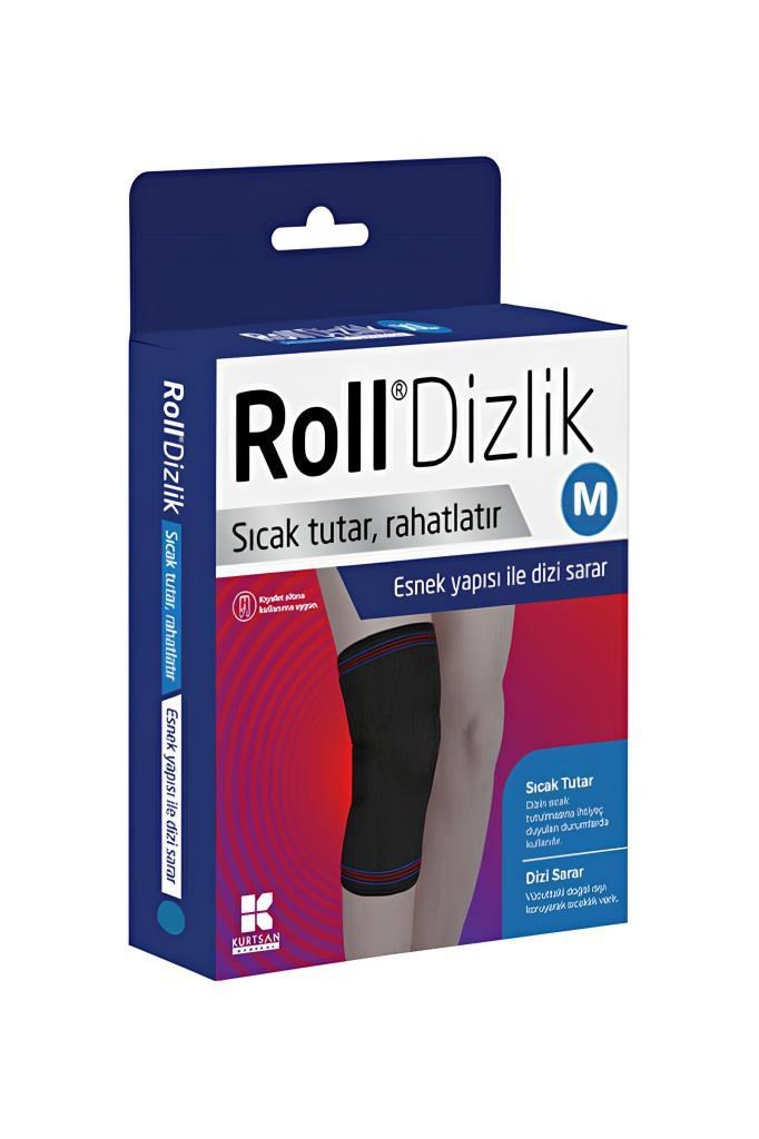 Roll Dizlik Siyah - Medium | Esnek ve KomforluRoll Dizlik Medium - SiyahRoll Dizlik
