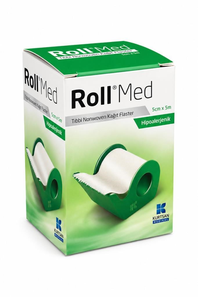 Roll Med Hipoalerjenik 5cm x 5m Tıbbi Kağıt FlasterRoll Med
