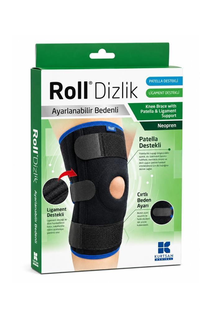 Roll Patella ve Ligament Destekli Ayarlana Bilir DizlikRoll Dizlik