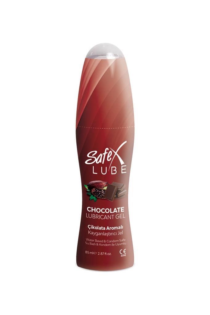 Safex Lube Çikolata Aromalı Jel 85 ml Safex Lube Çikolata Aromalı Kayganlaştırıcı Jel 85 MLSafex Lube