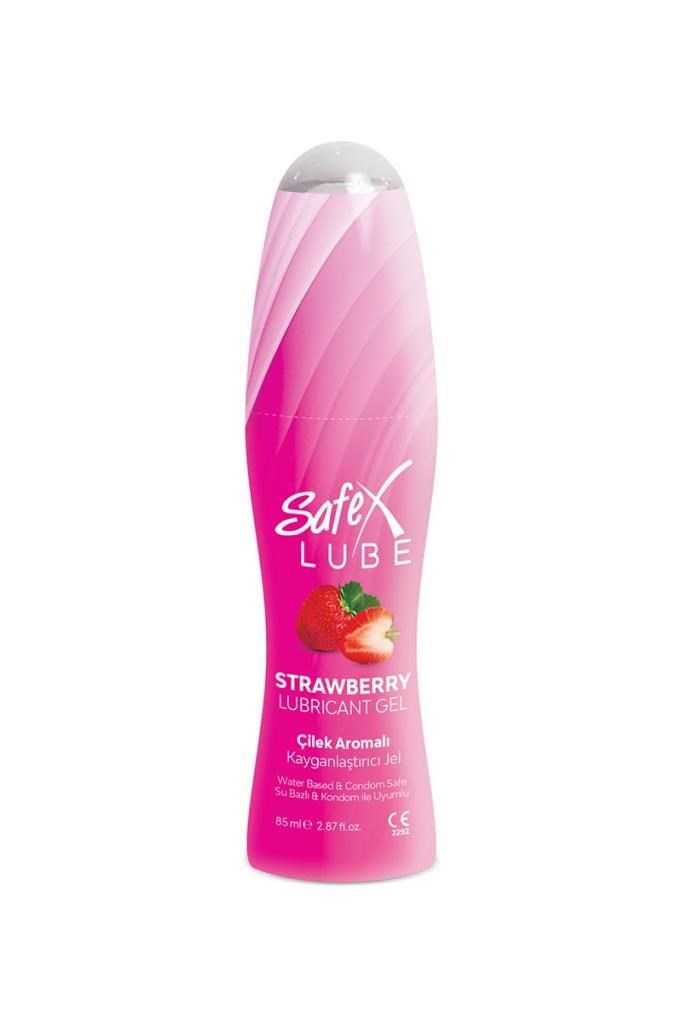 Safex Lube Çilek Aromalı Kayganlaştırıcı Jel 85 ml Safex Lube Çilek Aromalı Kayganlaştırıcı Jel 85 MLSafex Lube