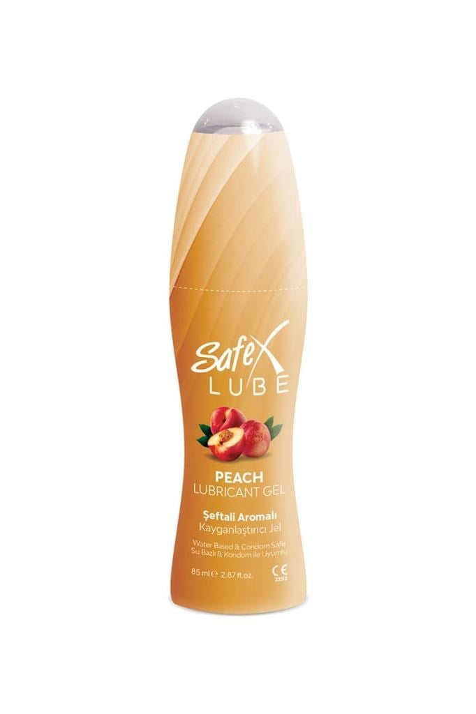 Safex Lube Şeftali Aromalı Jel 85 ml Safex Lube Şeftali Aromalı Kayganlaştırıcı Jel 85 MLSafex Lube