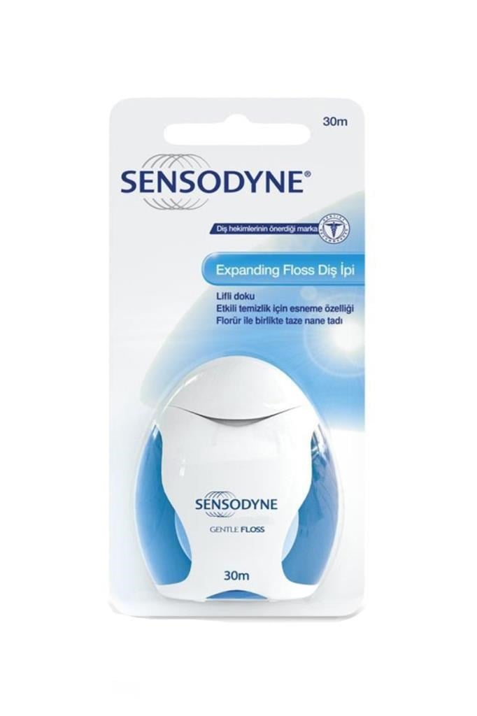 Sensodyne Genle Floss Diş İpi 30 mSensodyne Gentle Floss Nane Aromalı 30 m Diş İpiSensodyne