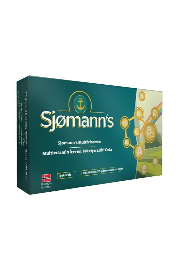 Sjomanns Multivitamin 30 Yumuşak KapsülSjomanns Multivitamin 30 Yumuşak KapsülSjomanns