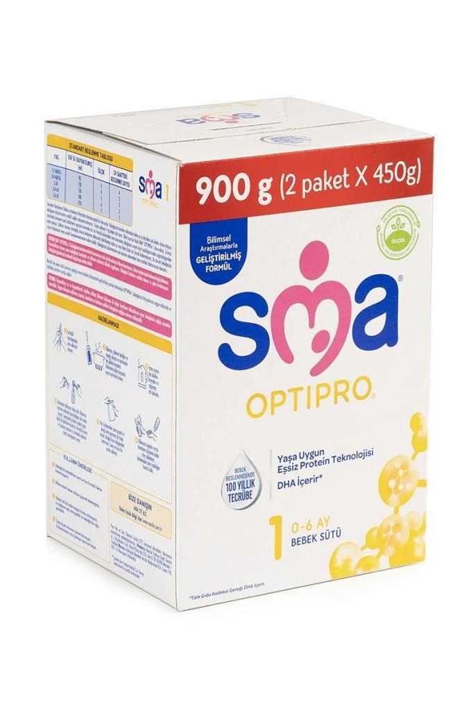 SMA Optipro 1 Probiyotik Bebek Sütü 900 grSMA Optipro 1 Probiyotik Bebek Sütü 900 grSma