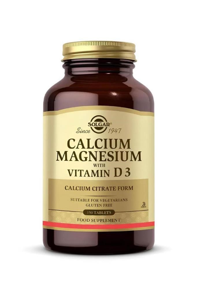 Solgar Calcium Magnezyum Vitamin D3 150 Tablet    Solgar Calcium Magnesium With Vitamin D3 150 TabletSolgar