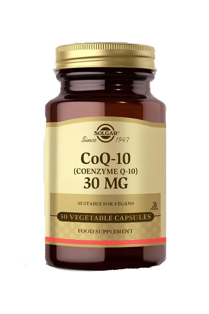 Solgar Coenzyme Q10 30 mg 30 KapsülSolgar Coenzyme Q10 30 mg 30 KapsülSolgar