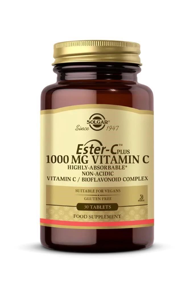 Solgar Ester C Plus 1000 mg 30 Tablet C Vitamini 🌟    Solgar Ester-C Plus 1000 mg 30 TabletSolgar