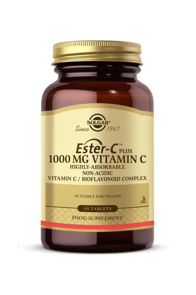 Solgar Ester C Plus 1000 mg 60 Tablet C Vitamini    Solgar Ester-C Plus 1000 mg 60 TabletSolgar