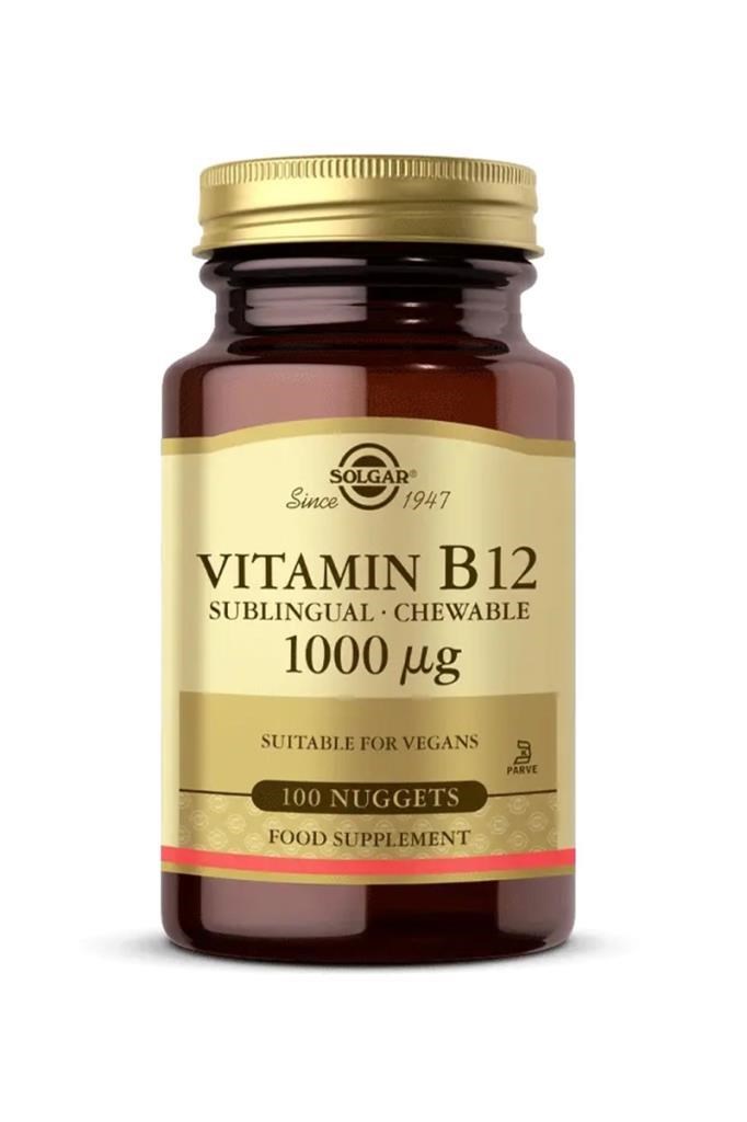 Solgar Vitamin B12 1000 mcg 100 Tablet    Solgar Vitamin B12 1000 mcg 100 TabletSolgar