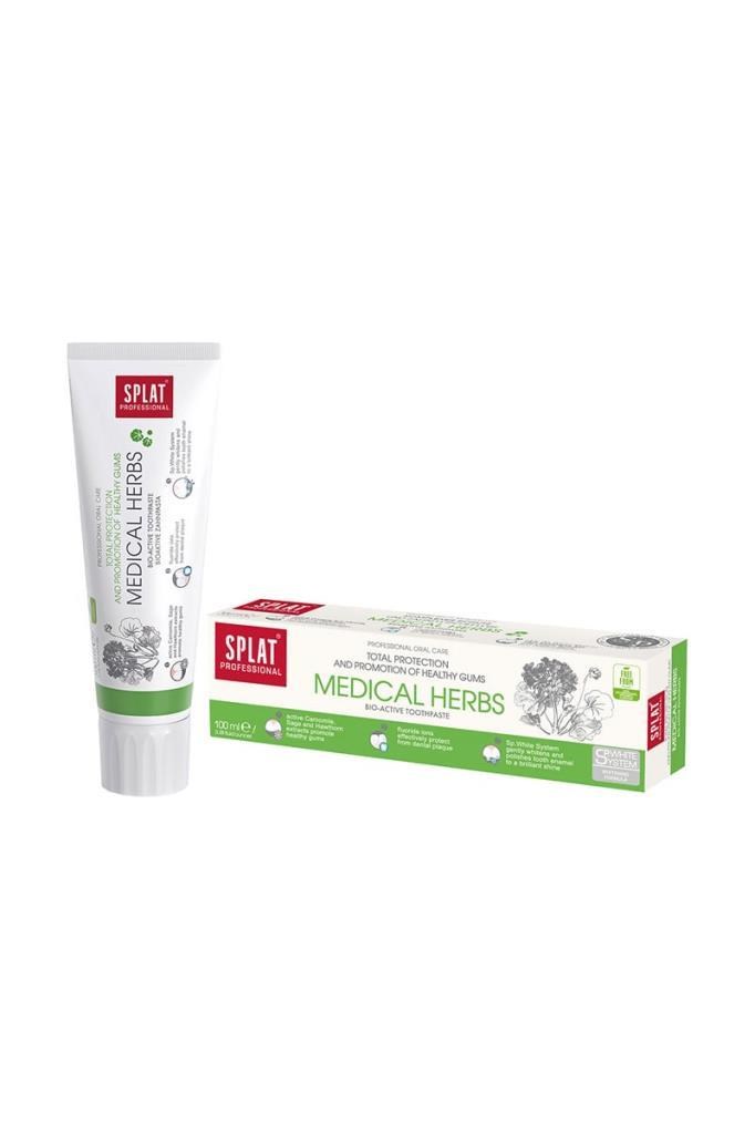 Splat Medical Herbs Florürlü Diş Macunu 100 ml Splat Professional Medical Herbs Florürlü Diş Macunu 100 mlSplat