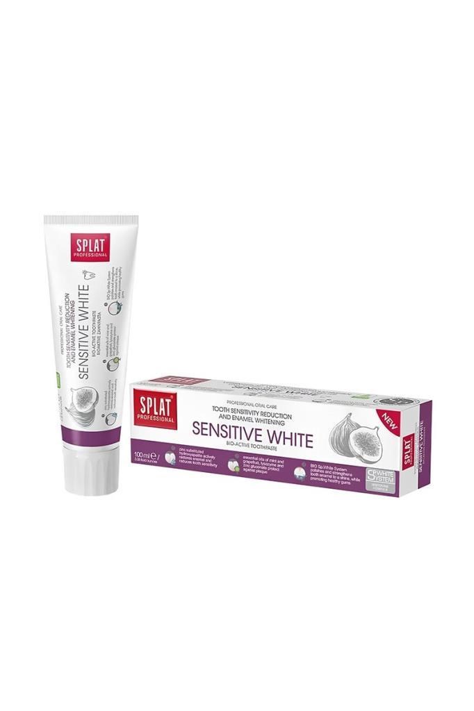 Splat Professional Sensitive White | 100 ml Splat Professional Sensitive White Beyazlatıcı Florürsüz Diş Macunu 100 mlSplat