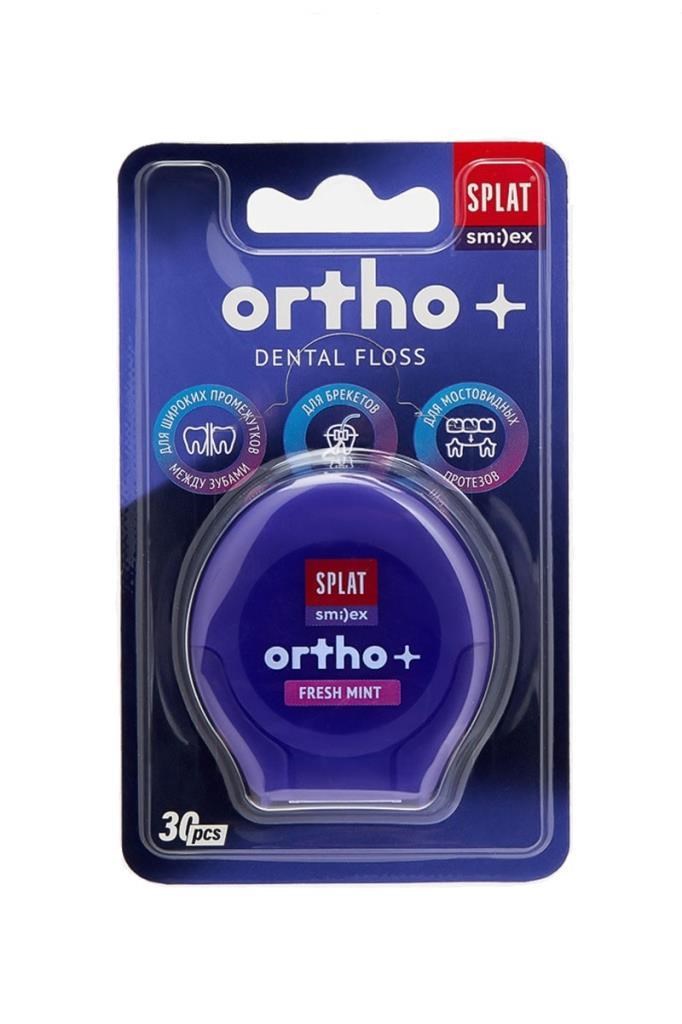 Splat | Smilex Ortho Fresh Mint 30 m Diş İpi Splat Smilex Ortho Fresh Mint 30 m Diş İpiSplat