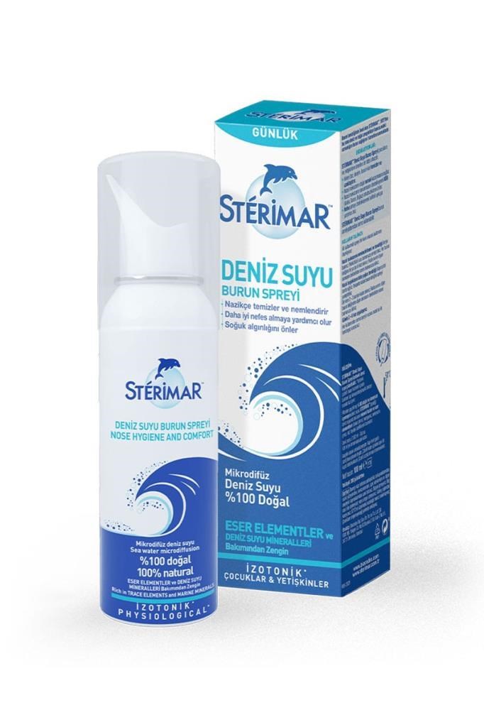 Sterimar Deniz Suyu Burun Spreyi 100 ml Sterimar Deniz Suyu Burun Spreyi 100 mlSterimar