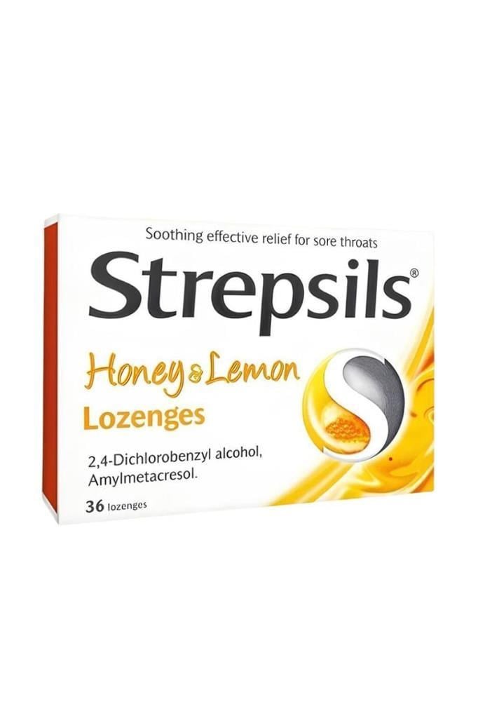 Strepsils Bal ve Limon Aromalı 24 Pastil Strepsils Bal ve Limon Aromalı 24lü PastilStrepsils