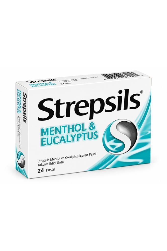Strepsils Mentollü Ökaliptuslu 24 PastılStrepsils Mentollü Ökaliptuslu 24 PastılStrepsils