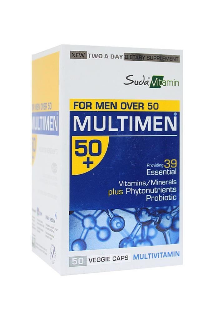 Suda Vitamin Multimen 50+ 50 KapsülSuda Vitamin Multimen 50+ 50 KapsülSuda Collagen