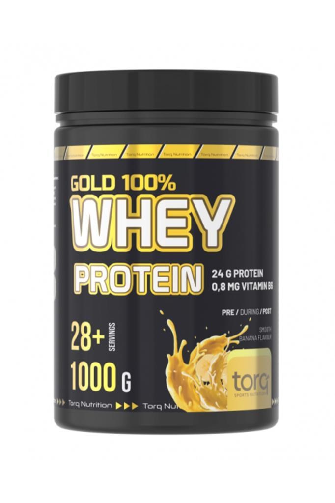 Whey Protein Tozu Torq Nutrition Gold 1000 g Muz | Hızlı KargoTorq Nutrition Gold %100 Whey Protein Tozu Muz 1000 Gr - 28 ServisTorq Nutrition