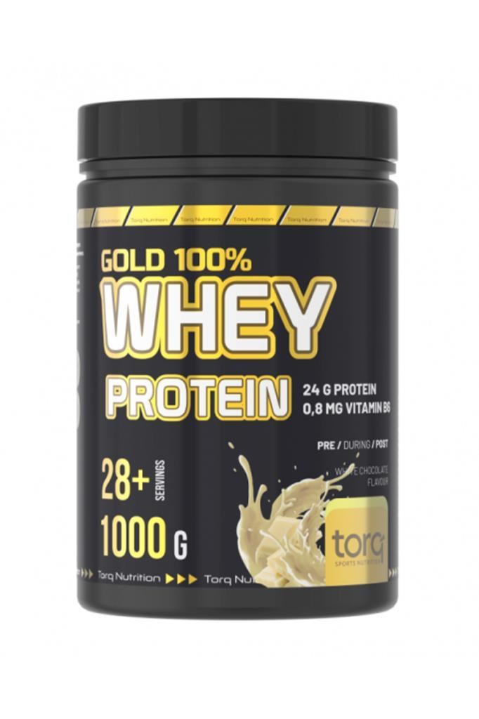 Torq Nutrition Gold Whey Protein Beyaz Çikolata 1000gTorq Nutrition Gold Whey Protein Beyaz Çikolata Aromalı 1000 grTorq Nutrition