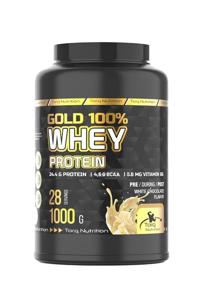 Torq Nutrition Gold Whey Protein Beyaz Çikolata 1000gTorq Nutrition Gold Whey Protein Beyaz Çikolata Aromalı 1000 grTorq Nutrition