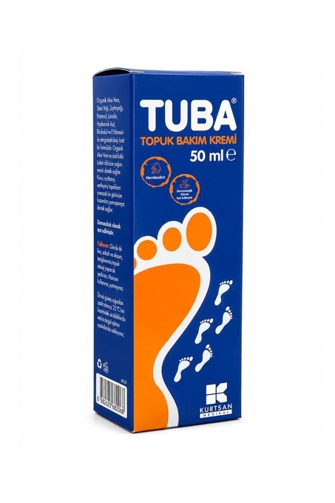 Tuba Topuk Bakım Kremi 50 mlTuba