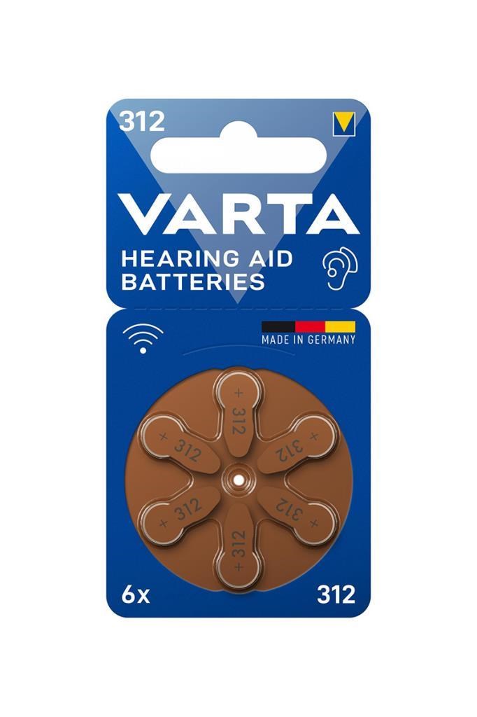 Varta 312 Numara 6lı İşitme Cihazı Pili FiyatlarıVarta 312 Numara 6lı İşitme Cihazı PiliVarta