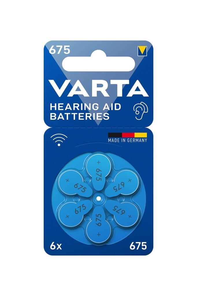 Varta 675 Numara 6lı İşitme Cihazı Pili FiyatlarıVarta 675 Numara 6lı İşitme Cihazı PiliVarta