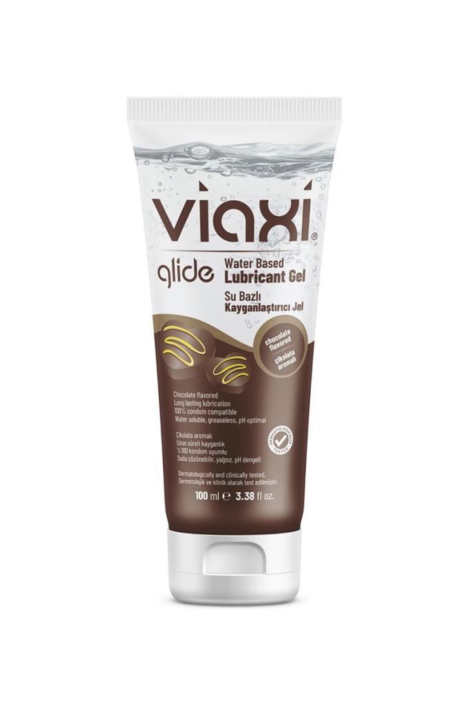 Viaxi Glide Çikolatalı Kayganlaştırıcı Jel 100 ml  Viaxi Glide Çikolatalı Kayganlaştırıcı Jel 100 mlViaxi