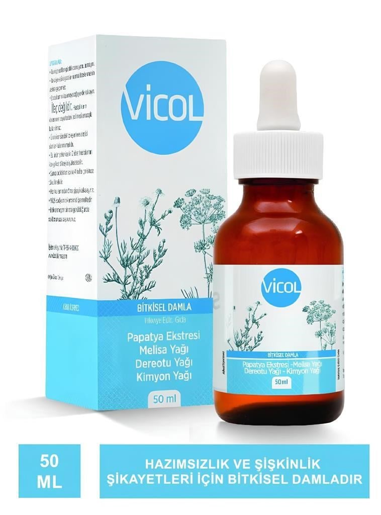 Vicol Bitkisel Damla 50 ml  | TakviyeVicol Bitkisel Damla 50 mlVicol