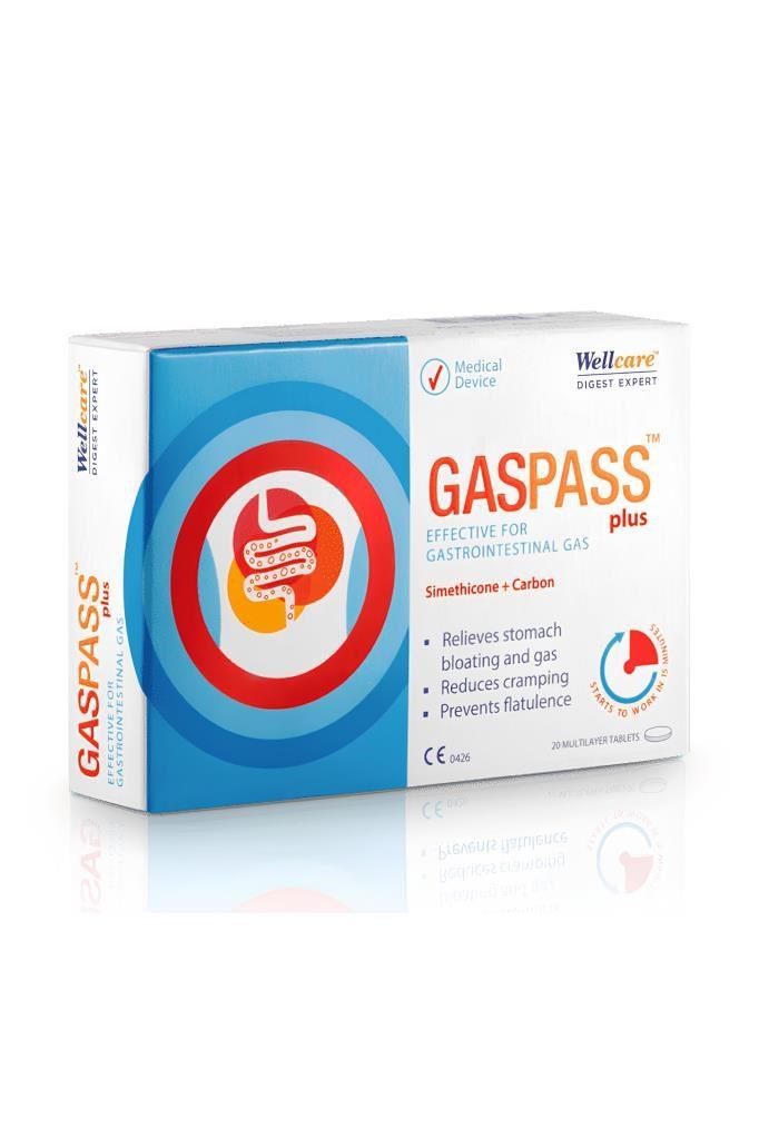 Wellcare Gaspass Plus 20 TabletWellcare Gaspass Plus 20 TabletWellcare