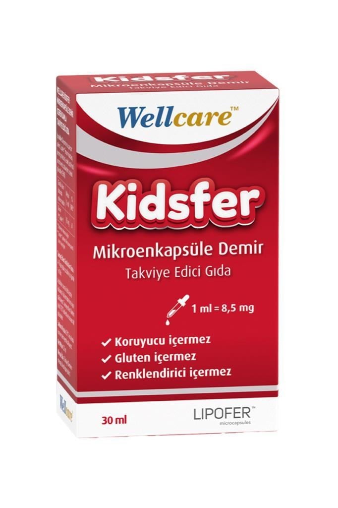 Wellcare Kidsfer Mikroenkapsüle Demir 30 ml DamlaWellcare