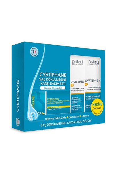 Biorga Cystiphane Saç Dökülmesine Karşı Bakım Seti