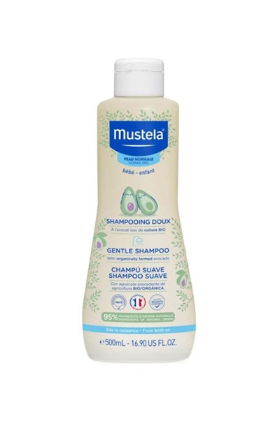Mustela Baby Shampoo 500 ml Bebek Şampuanı    Mustela Baby Shampoo 500 ml (Gentle Shampoo)Mustela