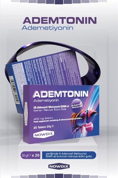 Nowdix Ademtonin (Ademetionin) 400 Mg 20 Tablet
