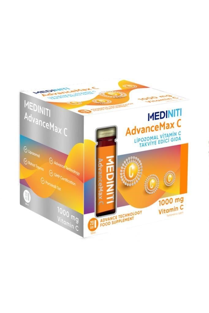 Advancemax C Lipozomal Vitamin C 10 ml 20 ŞişeAdvancemax C Lipozomal Vitamin C 10 ml 20 ŞişeAdvancemax