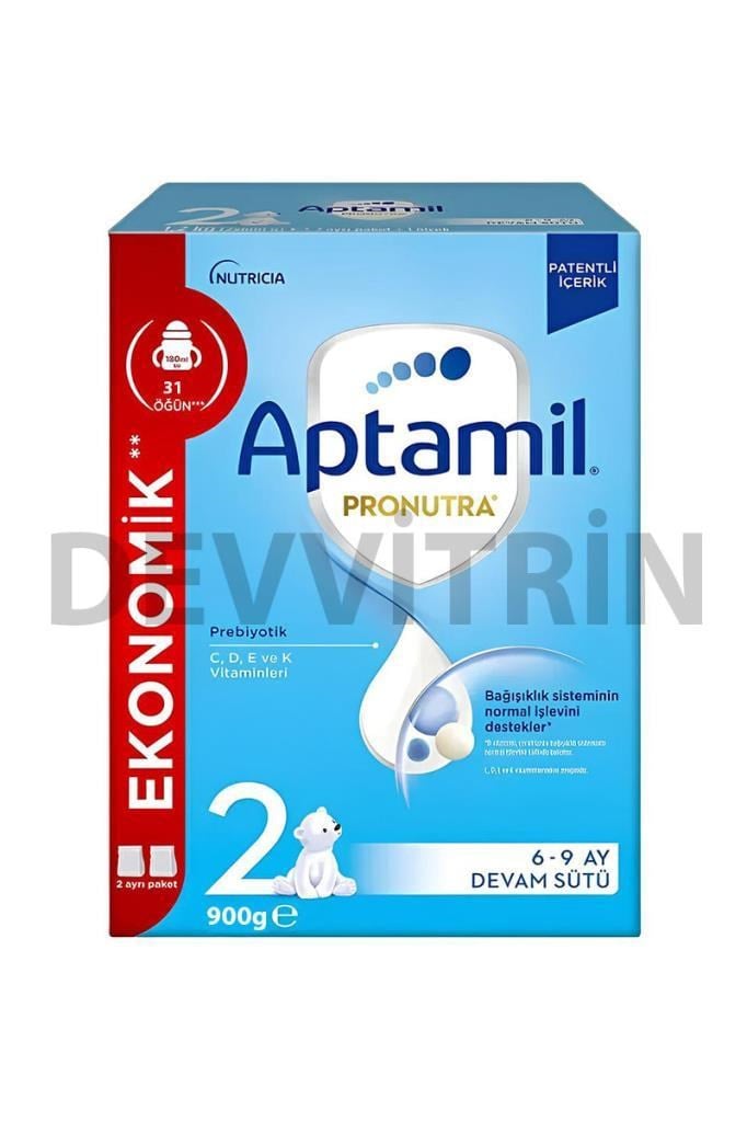 Aptamil 2 Devam Sütü 900 gr Ek Besin Desteği Aptamil 2 Devam Sütü 900 grAptamil