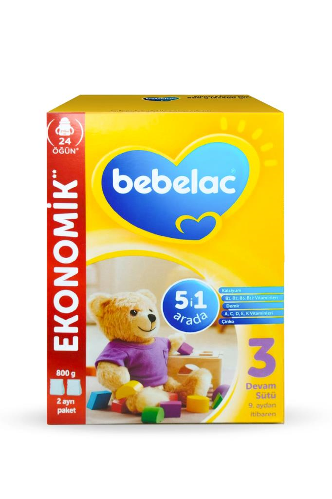 Bebelac 3 Devam Sütü 800 grBebelac 3 Devam Sütü 800 grBebelac