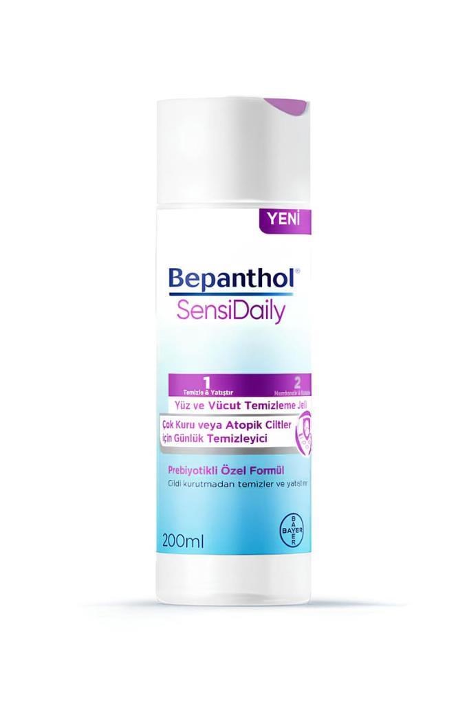 Bepanthol Sensidaily 200 ML Temizleme Jeli Bepanthol SensiDaily 200 ml Yüz ve Vücut Temizleme JeliBepanthol