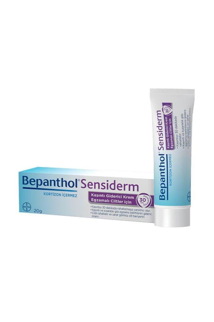 Bepanthol Sensiderm 20 gr Cilt Bakım Kremi Bepanthol Sensiderm 20 gr Egzama ve Kaşıntı Giderici KremBepanthol