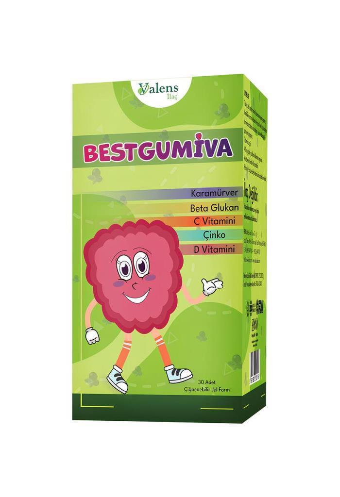 Bestgumiva 30 Çiğnenebilir JelBestgumiva 30 Çiğnenebilir JelValens