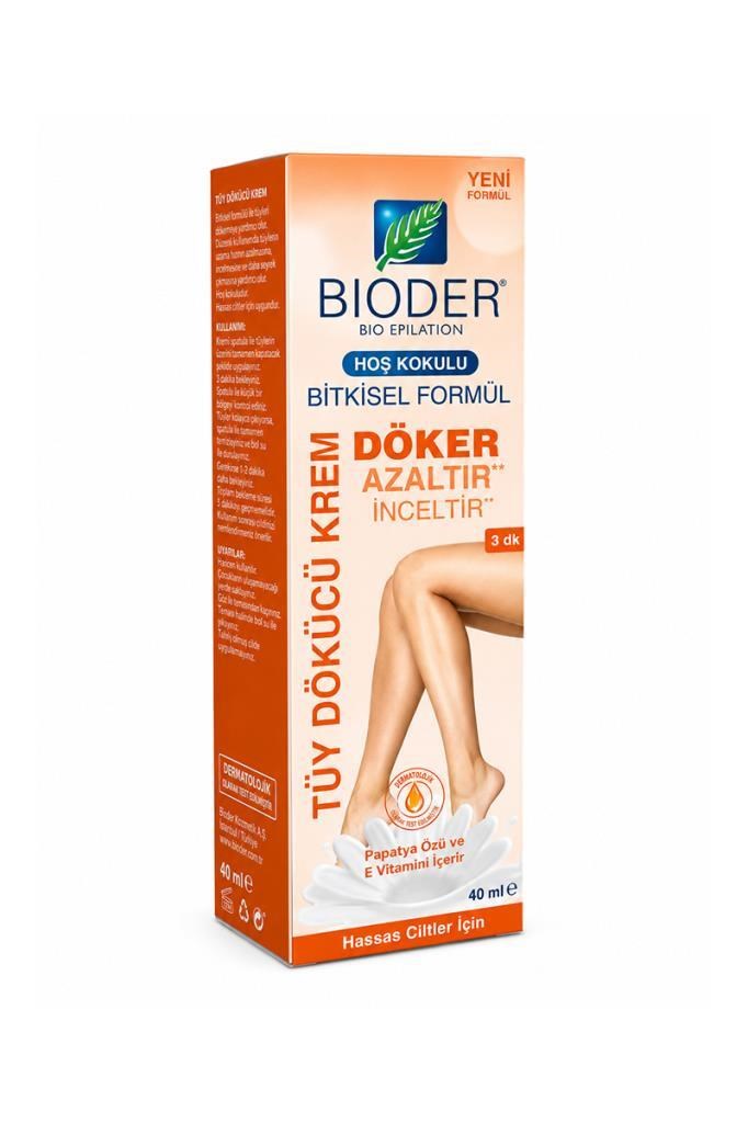 Bioder Tüy Dökücü Krem Hassas Ciltler 40 mlBioder