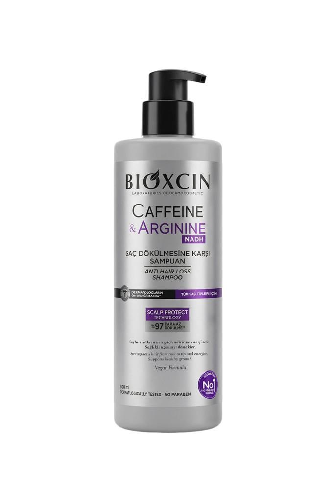 Bioxcin Caffeine & Arginine Nadh 500 ml Saç Dökülmesine Karşı ŞampuanBioxcin