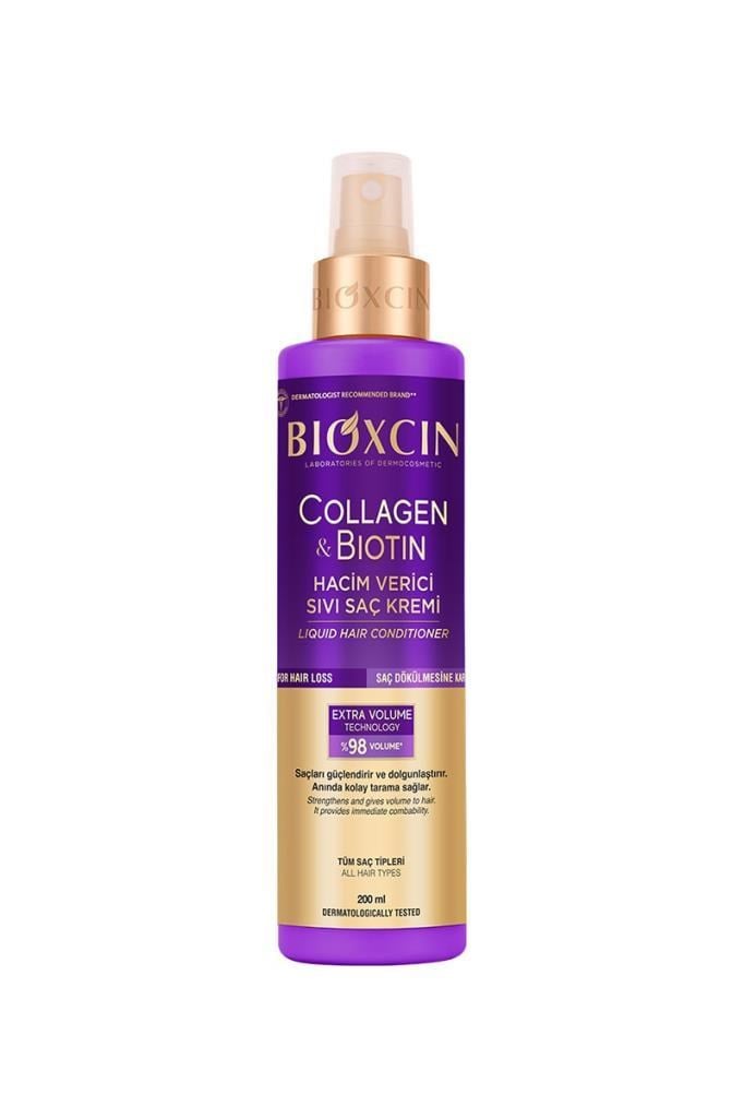 Bioxcin Collagen & Biotin Hacim Verici 200 ml Sıvı Saç KremiBioxcin